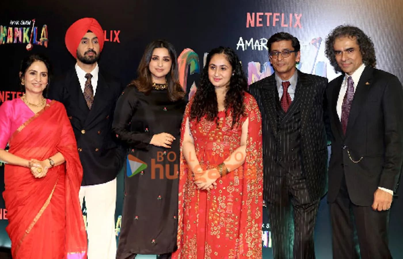 A cinema presentation for the film Amar Singh Chamkila
